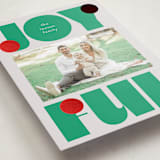 "pop joy" - Holiday Cards in Wreath by Lori Wemple - Detail