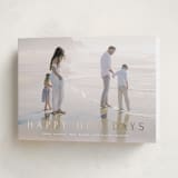 "Vast" - Holiday Cards in Snow by Amy Kross - Folded Card