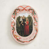 "Winter Ribbon" - Holiday Cards in Scarlet by Elly - Front