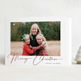 "Joyeux Noel" - Holiday Cards in Coal by Benita Crandall - Folded Card