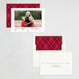 "Joyeux Noel" - Holiday Cards in Coal by Benita Crandall - Assembled