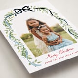 "Ribbon arch" - Holiday Cards in Cardinal by Sarah Knight - Detail