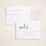 "Heavenly Forest" - Holiday Cards in Moss by Petra Kern - FREE Recipient Addressing