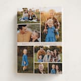 "Septet" - Holiday Cards in Chai by Jessica Williams - Folded Card