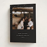 "starry eyed" - Holiday Cards in Ebony by Bramble Studio - Folded Card