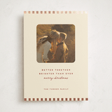 "Brighter Than Ever" - Holiday Cards in Merlot by Kindred Fields - Front