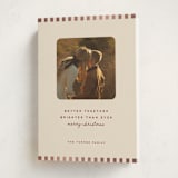 "Brighter Than Ever" - Holiday Cards in Merlot by Kindred Fields - Folded Card