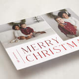 "Pair" - Holiday Cards in Holly Berry by Pixel and Hank - Detail