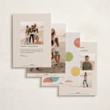 "Big Confetti" - Holiday Cards in Candy Jar by Michelle Taylor - Back of Card Options