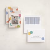 "Big Confetti" - Holiday Cards in Candy Jar by Michelle Taylor - Assembled