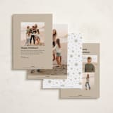 "Big Year Energy" - Holiday Cards in Champagne by Kercia Jane - Back of Card Options