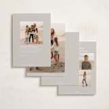 "minimal sparkle" - Holiday Cards in Ecru by Dana Duricekova - Back of Card Options