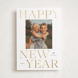 "lettered" - Holiday Cards in Snow by Kasia Labocki - Front