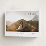 "nuovo" - Holiday Cards in Linen by Vera Lim - Folded Card