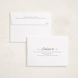 "Happy Script" - Holiday Cards in Snow by Nicole Walsh - FREE Recipient Addressing