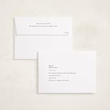 "Eclair" - Holiday Cards in Coal by Blustery August - FREE Recipient Addressing
