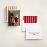 "Crinkle Cut" - Holiday Cards in Latte by Ani Somi - Assembled