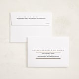 "Crinkle Cut" - Holiday Cards in Latte by Ani Somi - FREE Recipient Addressing