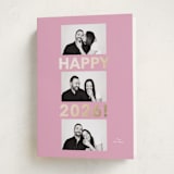 "Happy Year Trio" - Holiday Cards in Candy by Angela Thompson - Folded Card