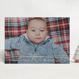 "Neatly Tied" - Holiday Cards in Cotton by Everett Paper Goods - Front