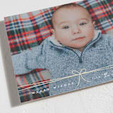 "Neatly Tied" - Holiday Cards in Cotton by Everett Paper Goods - Detail