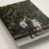 "Merry Monoline" - Holiday Cards in Snowfall by Melanie Kosuge - Detail