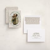"merry little Christmas time" - Holiday Cards in Linen by Karidy Walker - Assembled