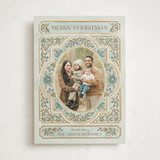 "Gilded Christmas" - Holiday Cards in Juniper by Paper Sun Studio - Front