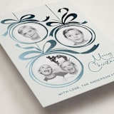 "baubles and bows" - Holiday Cards in Snowball by Paper Sun Studio - Detail