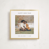"square" - Holiday Cards in Charcoal by JoAnn Jinks - Front