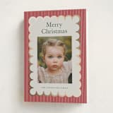 "Charm" - Holiday Cards in Cherry by Nicoletta Savod - Folded Card