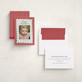 "Charm" - Holiday Cards in Cherry by Nicoletta Savod - Assembled