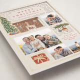 "Tidings of comfort" - Holiday Cards in Eggnog by Amy Kross - Detail