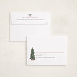 "Tidings of comfort" - Holiday Cards in Eggnog by Amy Kross - FREE Recipient Addressing