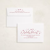 "Laughing All the Way" - Holiday Cards in Reindeer Nose by Erin German - FREE Recipient Addressing