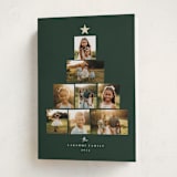 "Starry Tree" - Holiday Cards in Pine by Adelyn T. - Folded Card