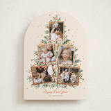 "Christmas tree collage" - Holiday Cards in Pudding by Cass Loh - Front