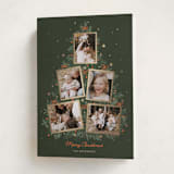 "Christmas tree collage" - Holiday Cards in Pine Needle by Cass Loh - Folded Card