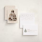 "Christmas tree collage" - Holiday Cards in Pudding by Cass Loh - Assembled