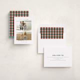 "Merry Days" - Holiday Cards in Blizzard by Wildfield Paper Co - Assembled