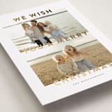 "Merry Days" - Holiday Cards in Blizzard by Wildfield Paper Co - Detail