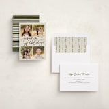 "Devon" - Holiday Cards in Cream by Robert and Stella - Assembled
