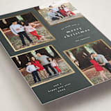 "Simply Framed" - Holiday Cards in Spruce by Stacey Meacham - Detail