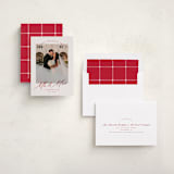 "MR. AND MRS." - Holiday Cards in Tinsel by Pink House Press - Assembled