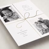 "Bow Two" - Holiday Cards in Snow by Emily Betts - Detail