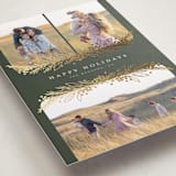 "Gilded Trio" - Holiday Cards in Fern by Michelle Taylor - Detail