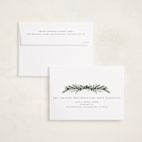 "Gilded Trio" - Holiday Cards in Fern by Michelle Taylor - FREE Recipient Addressing