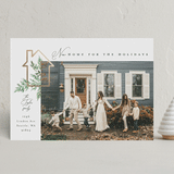 "New Home For The Holidays" - Holiday Cards in Pine by Alethea and Ruth - Front