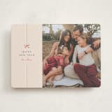 "Bow" - Holiday Cards in Gumdrop by Pixel and Hank - Front