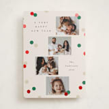 "Vintage Confetti" - Holiday Cards in Ivory by Katie Zimpel - Front
